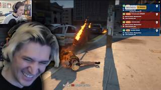 xQc Reacts to his FUNNIEST GTA RP CLIPS