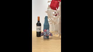 【ボトルラッピング～花ver～】#shorts