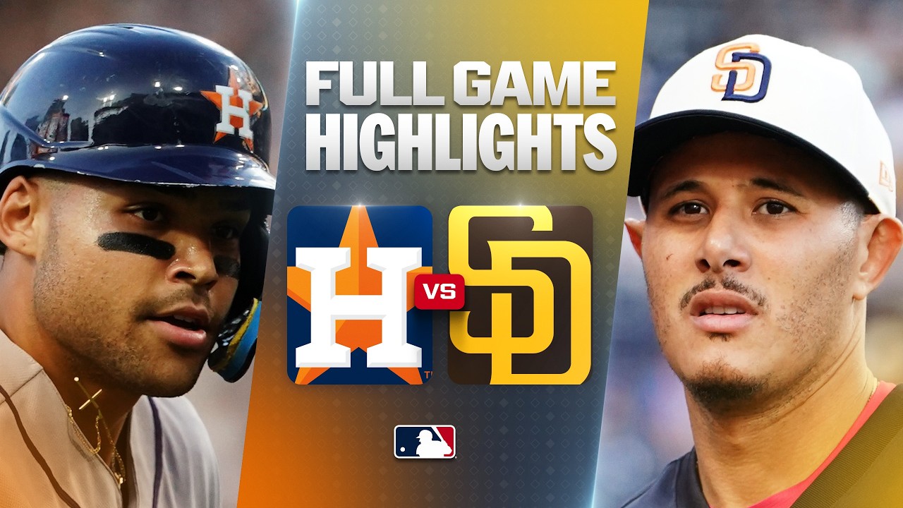 [MLB] 휴스턴 vs 샌디에이고 경기 하이라이트
