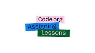 Code.org Teacher Instructions