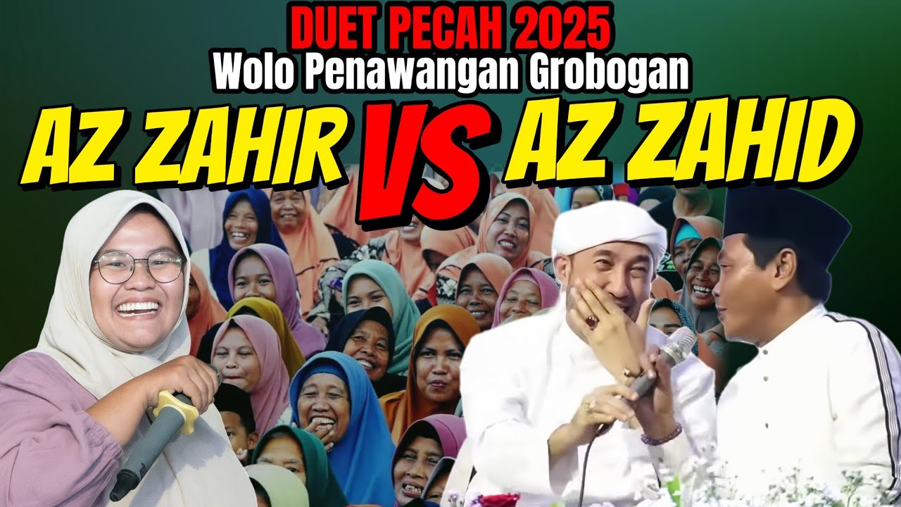 DUET PECAH TERBARU ‼ KH ANWAR ZAHID DAN HABIB BIDIN AZ ZAHIR || WOLO PENAWANGAN GROBOGAN