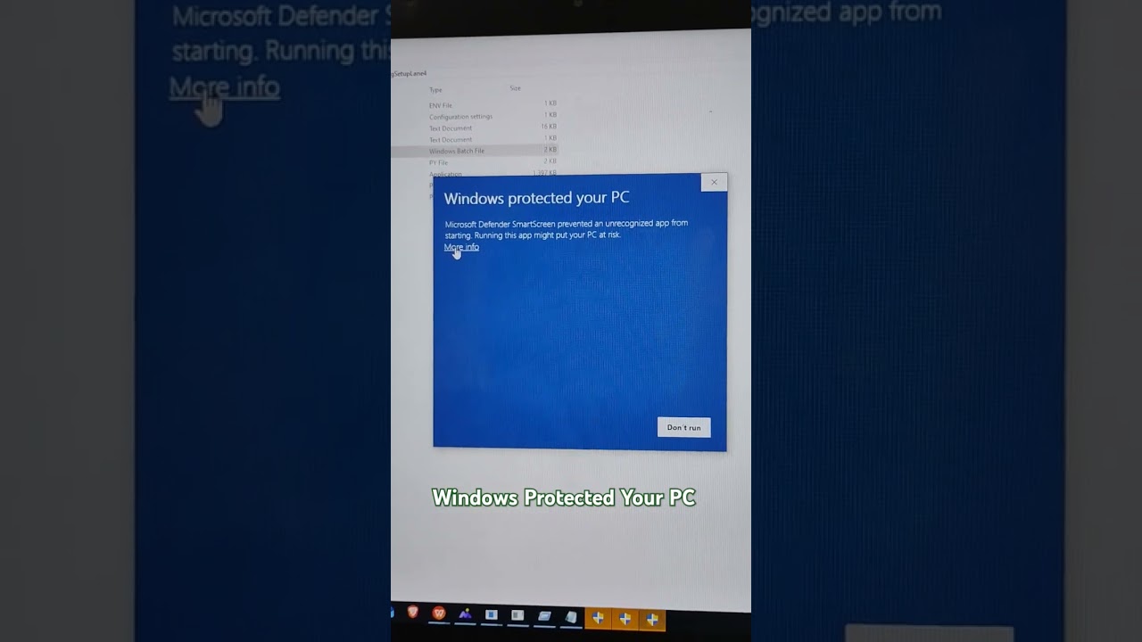windows protected your PC