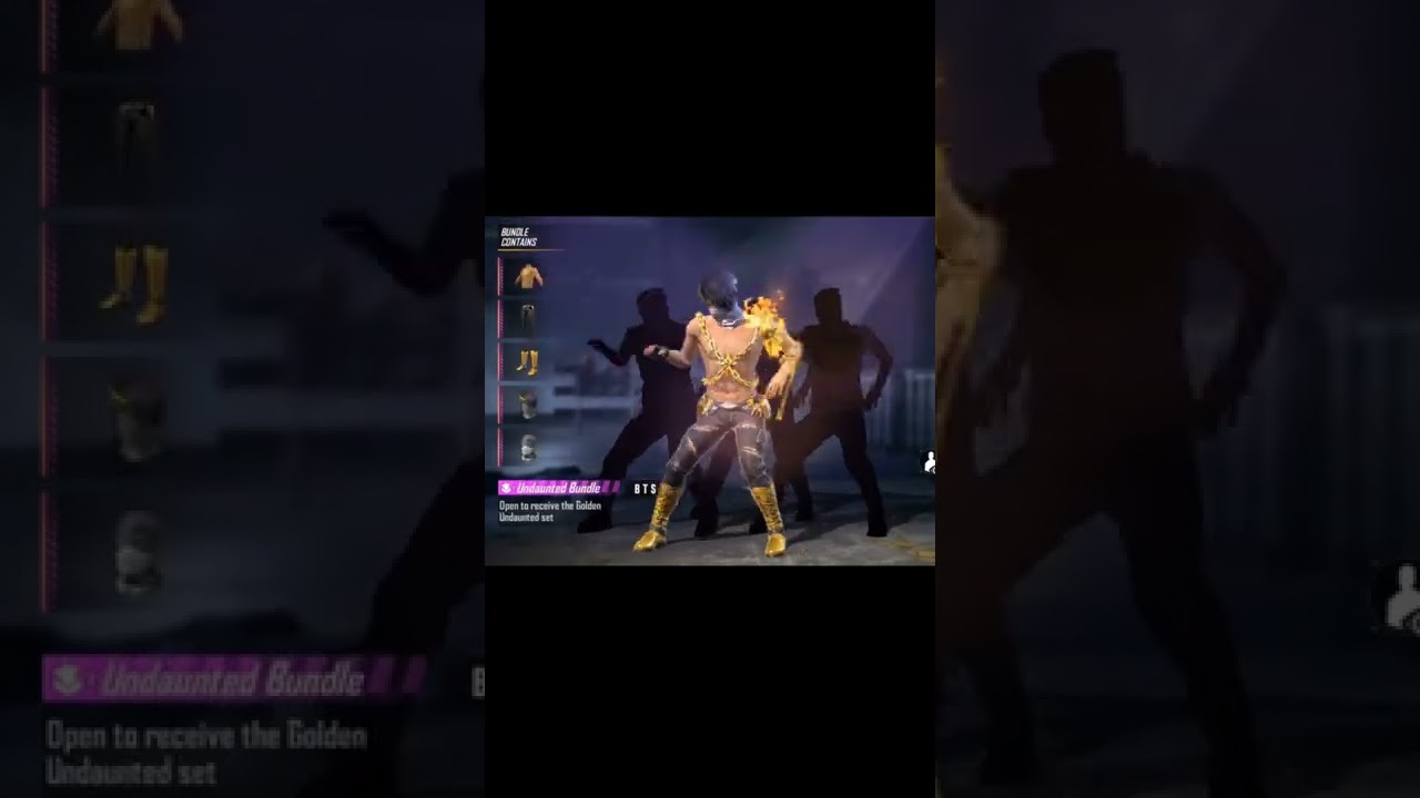 New BTS bundle FF X BTS All 7 Bundles Full Review |reefire x BTS All 7 Outfits Fisrt Look | 