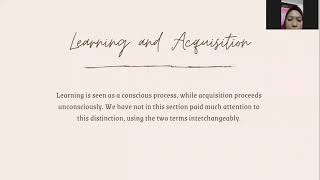 ESP : Theories of Learning