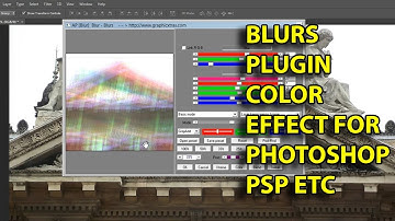 Blur smeary effects Photoshop