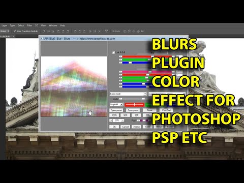 Blur smeary effects Photoshop