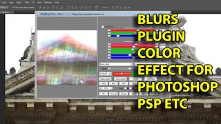 Blur smeary effects Photoshop