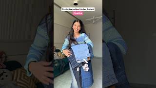 Jeans haul under budget #meesho #viral #styling #fashion #jeans #denim