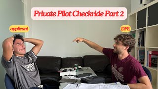 Private Pilot Checkride Oral Part 2