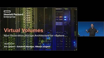 VMworld 2016: STO9617 - Containers & VVols