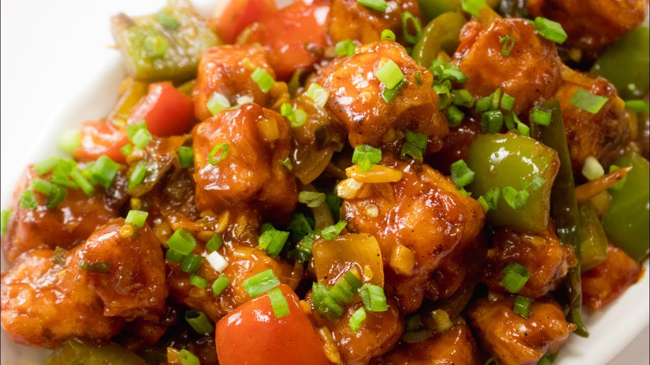 Chilli Paneer Recipe (Spicy Indo Chinese Style)