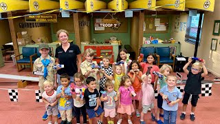 Flagler Ward Pinewood Derby at Troop 7 scout house 