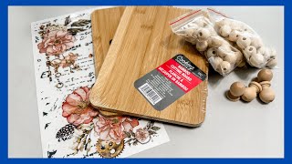 Decorative Riser DIY || Dollar Tree Cutting Boards || Just 1 Quick Craft
