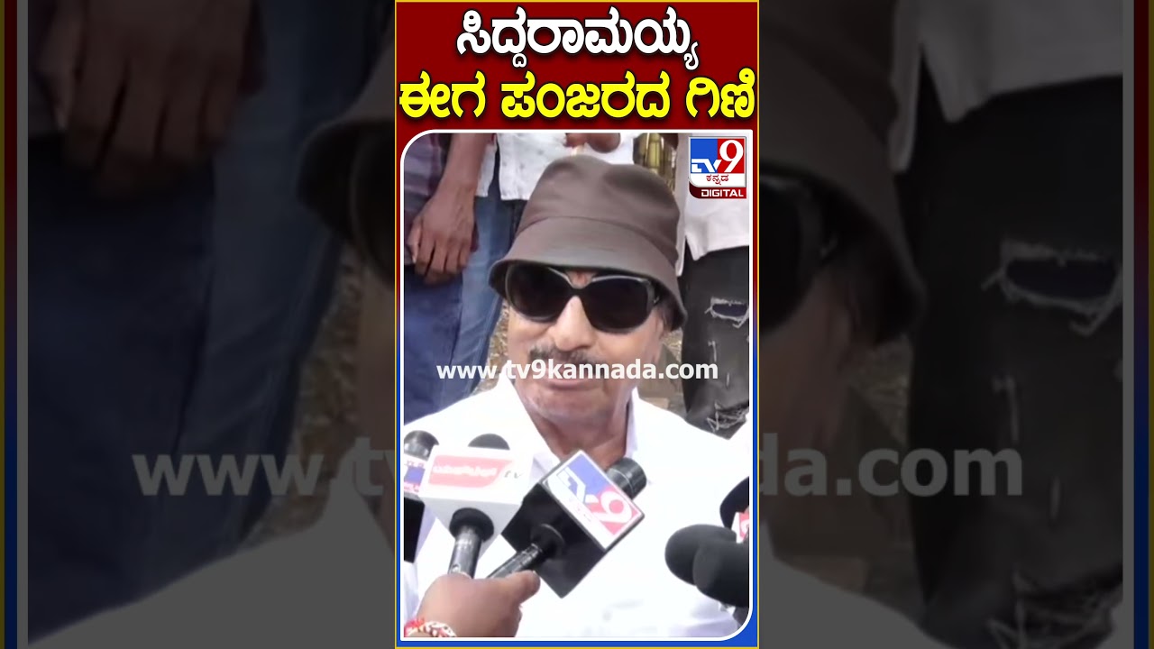Vatal Nagaraj: ಸಿದ್ದರಾಮಯ್ಯ ಈಗ ಪಂಜರದ ಗಿಣಿ | 