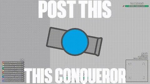 1M Conqueror in 10 MINUTES! - arras.io