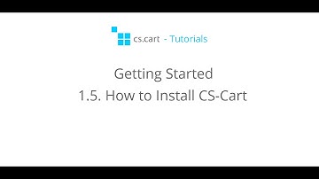 CS-Cart Tutorials. Getting Started with CS-Cart - How to Install CS-Cart eCommerce Solution