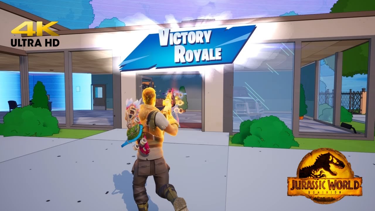 Fortnite chapter 6 Mini Season 2 final Victory Royale Zero Build With TLW Ps1 Ost (4K HD 60FPS)