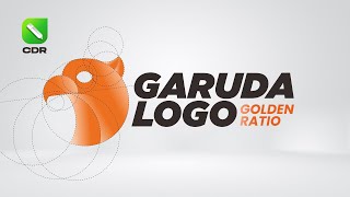 TUTORIAL DESAIN LOGO GARUDA GOLDEN RATIO DENGAN COREL DRAW  |  ANU EPS41