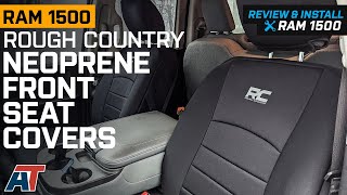 20092018 RAM 1500 Rough Country Neoprene Front Seat Covers Review & Install