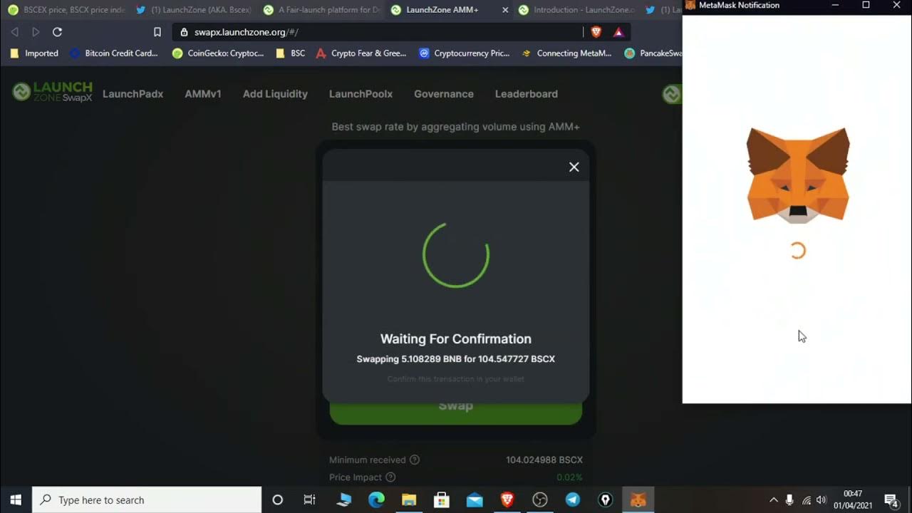 LaunchZone review SwapX, PoolX, LaunchpadPadX, LaunchZone DexX. BSCX YouTube
