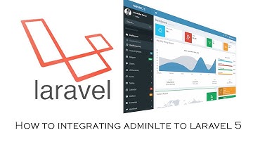 How to Integrating AdminLTE Template to Laravel 5