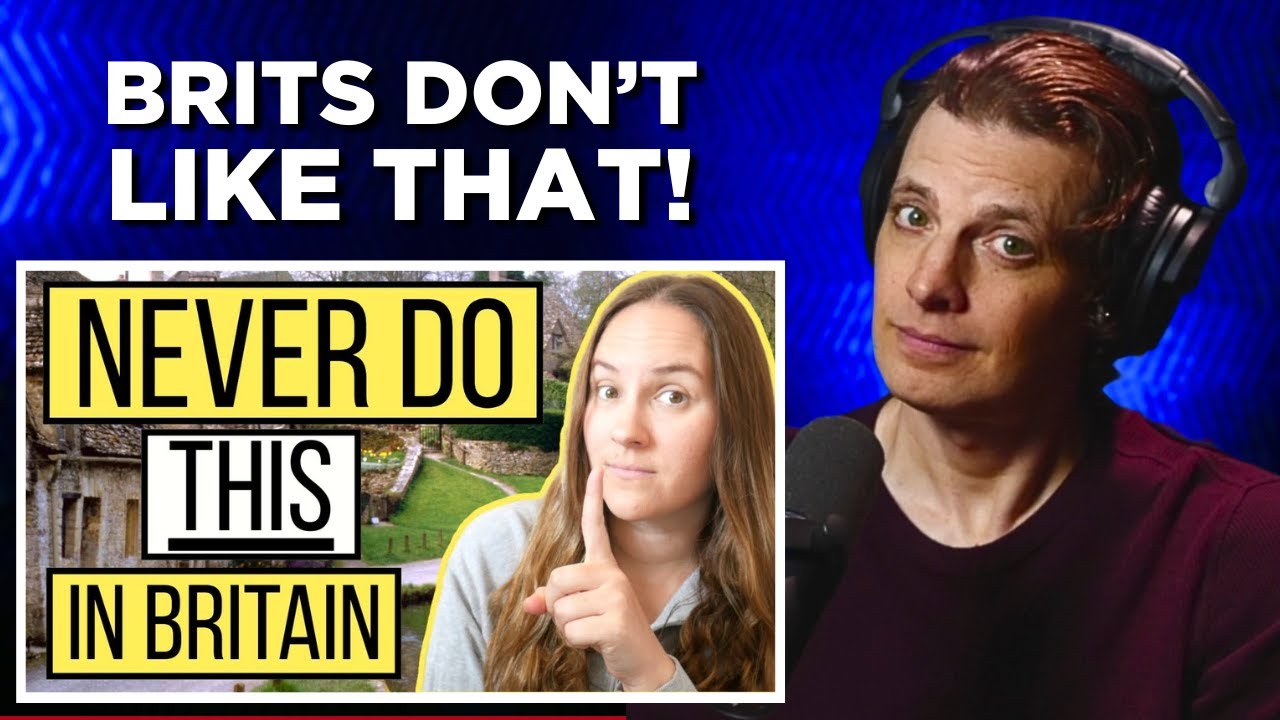 American Reacts to 9 Faux Pas to Avoid In Britain!