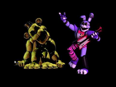 golden Freddy vs All animatronics of SB 🐻 FNAF security breach edit ✨ #fna...