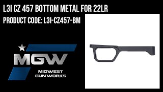 L3I CZ 457 Bottom Metal For 22LR - L3I-CZ457-BM
