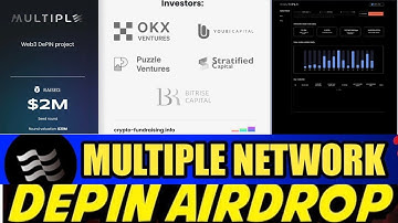 Multiple Network Airdrop Full Guide  | Multiple Node Run Airdrop Details /CHROME EXTENSION  #depin