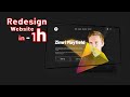 Redesign the zimri mayfield website in an hour  speed art tutorial