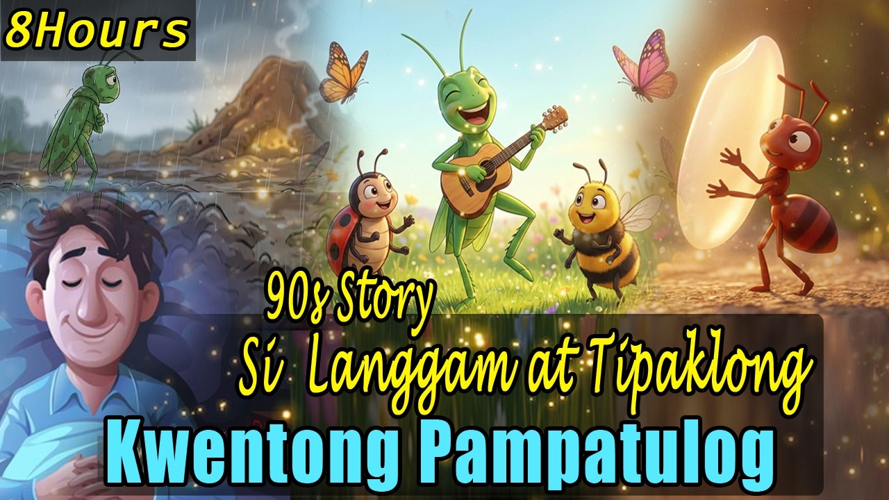 Si Langgam at Tipaklong 90s Story | Ang Pagdating ng Bagyo - Kwentong Pampatulog