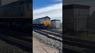 Class 66754 at Bardon hill level crossing ￼