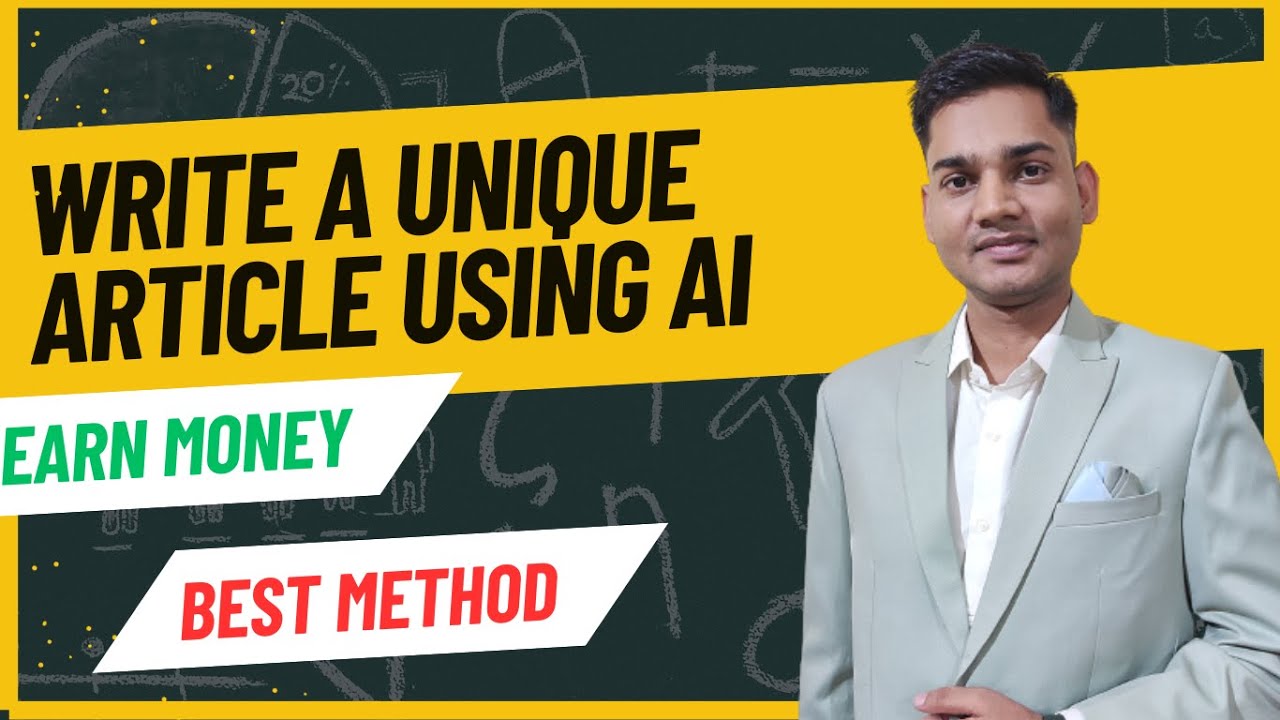 Thumbnail for Write a Blog post in 10 Minutes Using Bing AI ChatBot | 100% AI detection-free