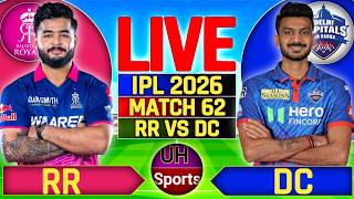 🔴 RR Vs DC Live Match Commentary | IPL 2026 Live Cricket Match Today | Rajasthan vs Delhi Live Score