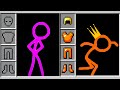 Stickman vs Minecraft Cartoon Stickman Minecraft Animation Stick Man Animasi vs Minecraft