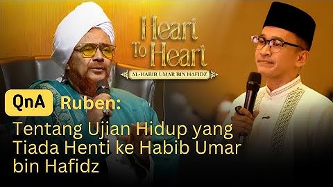 Ruben Onsu Bertanya Tentang Ujian Hidup Ke Habib Umar bin Hafidz | Nabawi TV
