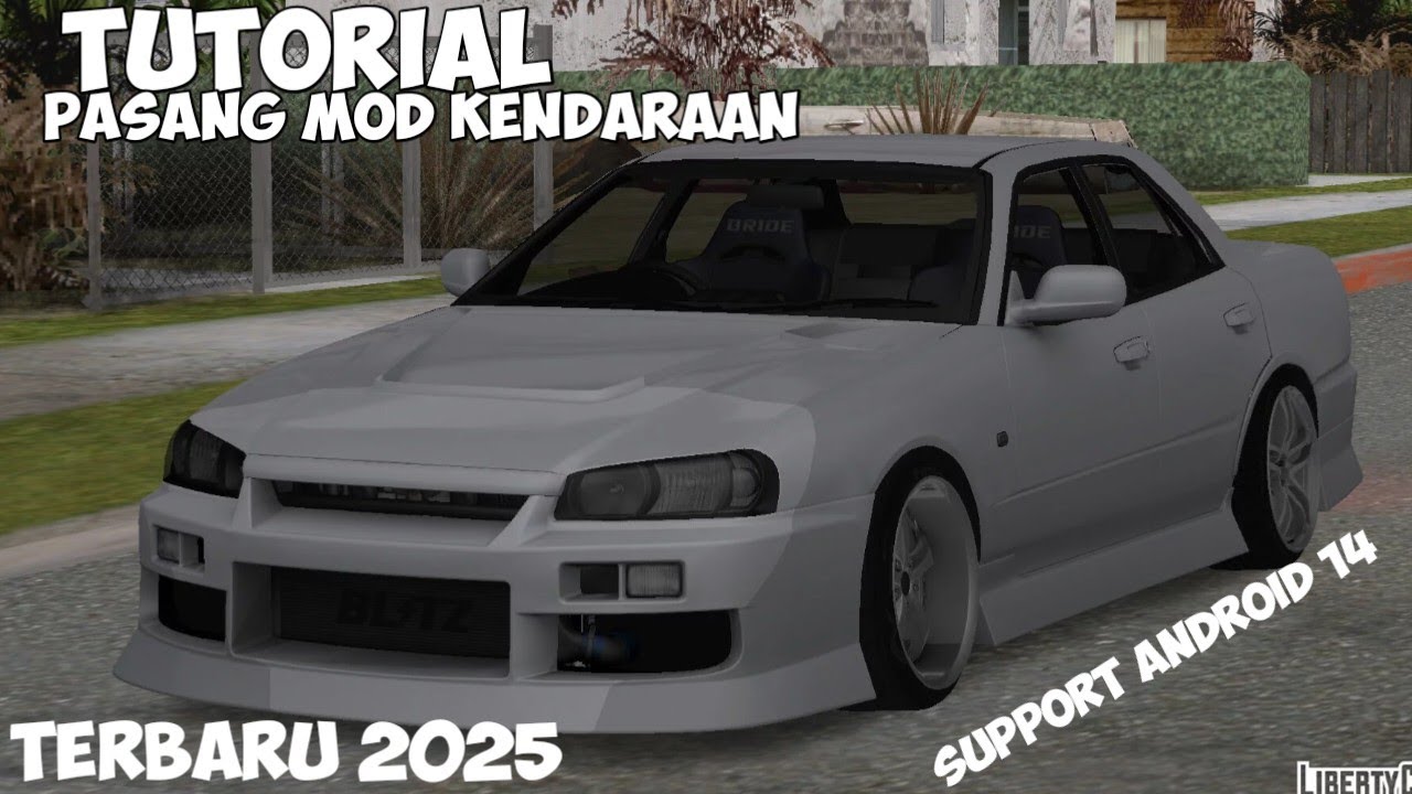 CARA PASANG MOD KENDARAAN GTA SAMP ANDROID TERBARU 2025 || SUP ANDROID 14 KEBAWAH ||