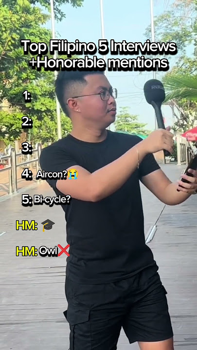 Top 5 Filipino interviews😭🇵🇭🤣 #memes #pinoy #filipino #funny #viralvideo #shorts