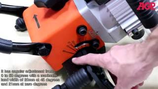 EB-24 Кромкорез для снятия фасок под сварку. Видео инструкция на русском.