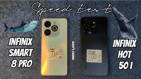 Infinix smart 8 pro VS. Infinix hot 50i | SPEED TEST ❗❗❗