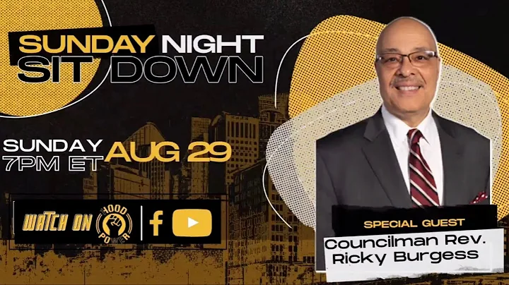 The Sunday Night SitDown | Rev. Ricky Burgess | Pi...