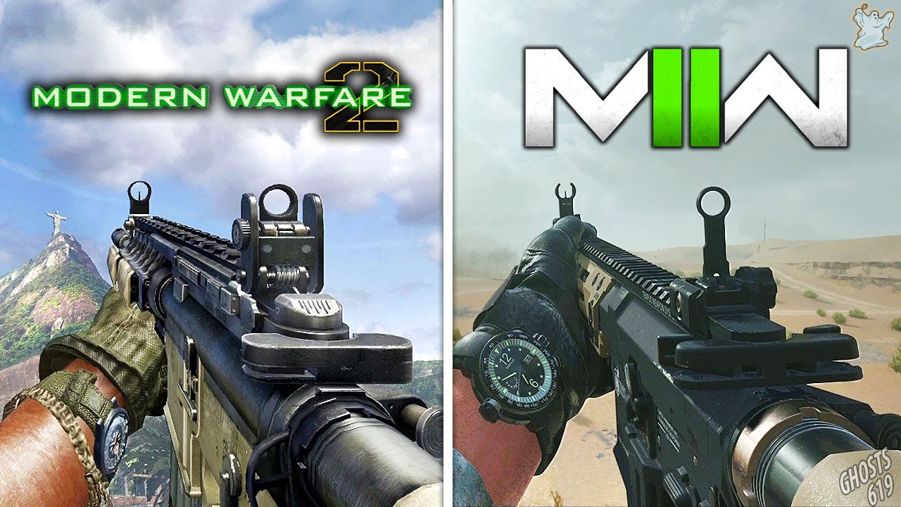 og#new#fyp#cod#mw2 Ghost MW2 2009 Vs Ghost MW2 2022 Y'all Can Find Mo