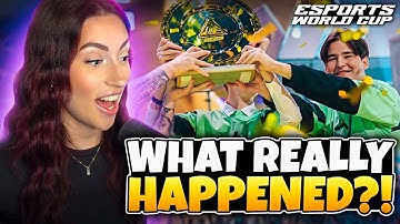What REALLY happened at the E-Sports World Cup - FULL RECAP Claraatwork Apex Legends