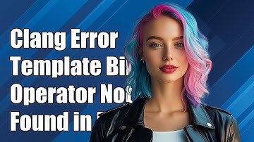 Clang Error: Template Binary Operator Not Found in Fold Expression Explained