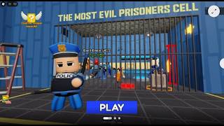 Police JR 2 Player Escapes Prison Obby! 🚔😱 | ROBLOX