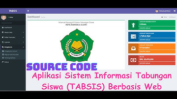 Source Code - Aplikasi Sistem Informasi Tabungan Siswa (TABSIS) Berbasis Web