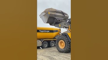 "Powerful New Volvo L220H in Action! 🚜🔥 #Volvo #HeavyEquipment #Construction #Machine #Loader"