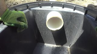 Solving flooded basement with PVC drainage pipes + Catch basins