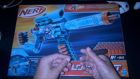 ASMR NERF UNBOXING (Nerf Loadout FrostFusion)