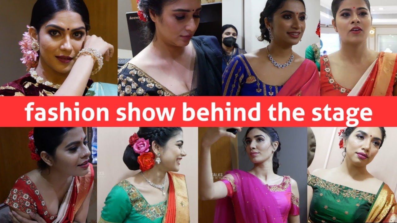 Swasika Fashion Show Behind the Stage | Diamond Collection Fashion Show | Funny Moments behind